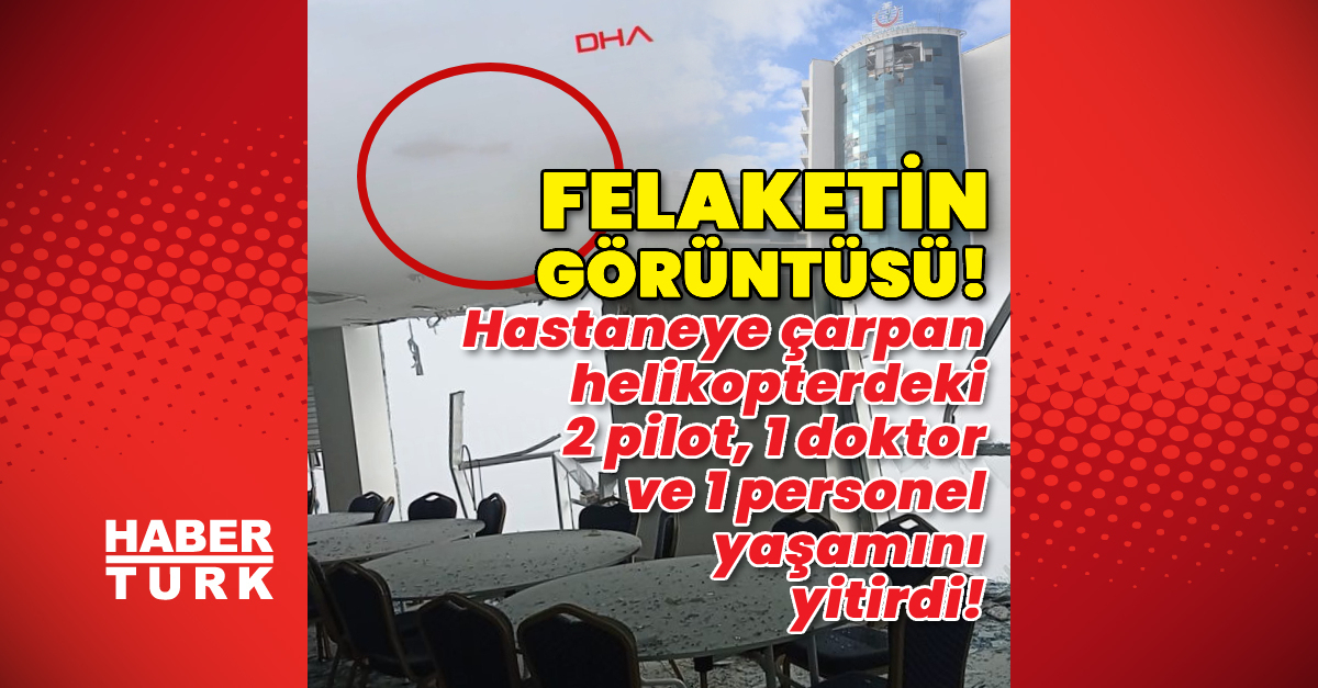 Son dakika: Muğla'da helikopter hastaneye çarptı! | Son dakika haberleri