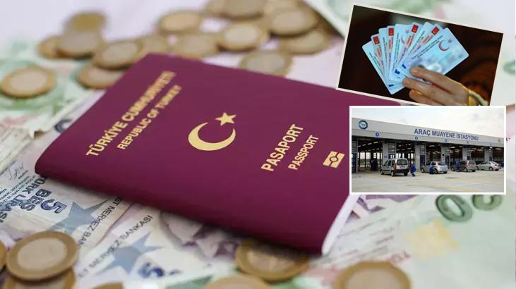 SON DAKİKA ZAM HABERLERİ: Yeni ehliyet ücreti, pasaport harcı, IMEI kaydı… İşte kalem kalem yeni rakamlar