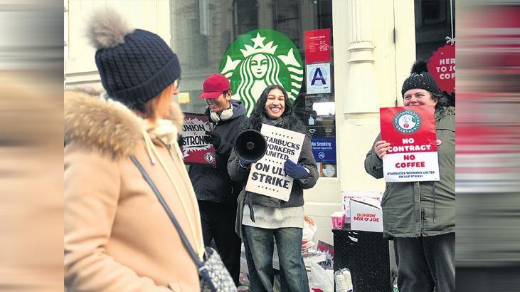 Starbucks grevi ABD’ye yayılıyor