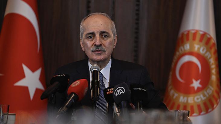 TBMM Başkanı Numan Kurtulmuş’tan yeni yıl mesajı