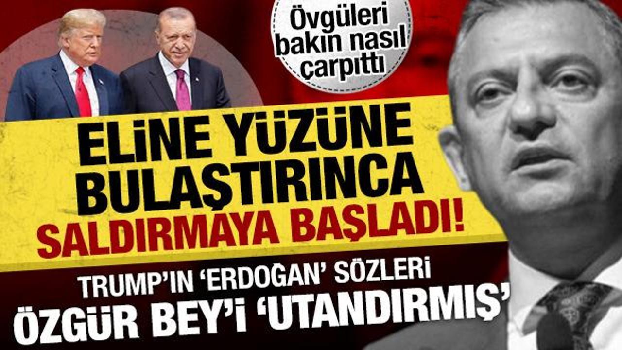Trump’ın Cumhurbaşkanı Erdoğan hakkındaki sözleri sonrası Özgür Özel’den bir garip çıkış