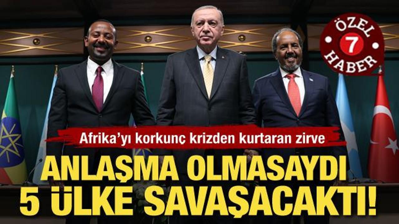 Türkiye Afrika’da barışı sağladı! 5 ülke savaşın eşiğinden döndü