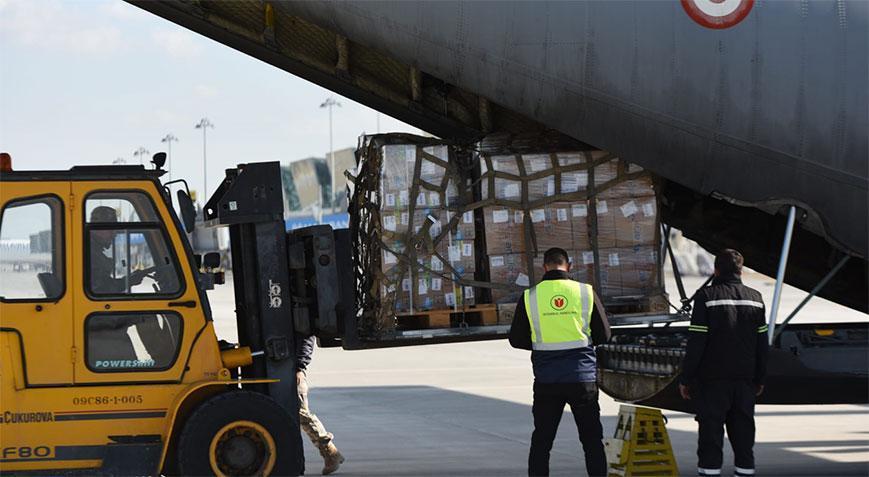 Türkiye’den KKTC’ye ilaç ve tıbbi malzeme yardımı