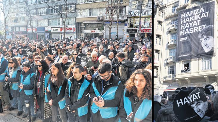 18 yıl geçti… Hrant Dink katledildiği yerde anıldı