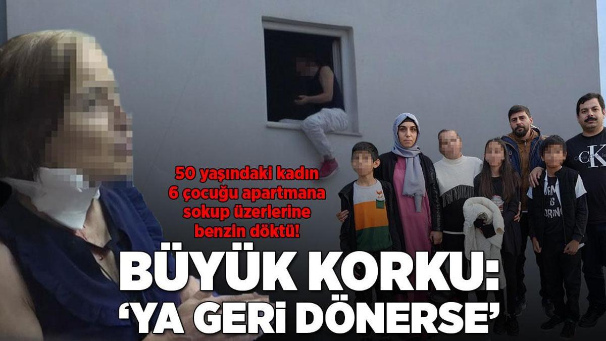 6 çocuğu apartmana sokup üzerlerine benzin döktü! Büyük korku: ‘Ya geri dönerse’