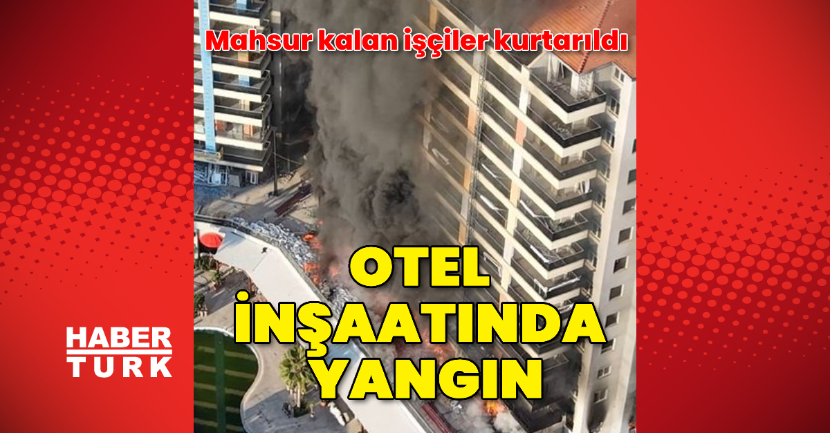 9 katlı otel inşaatında korku dolu dakikalar! – Son dakika haberler | Son dakika haberleri