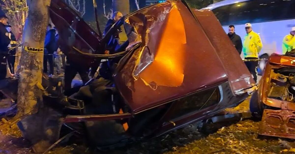 Adana'da ağaca çarpan otomobildeki 2 kişi öldü, 1 kişi yaralandı – Güncel haberler