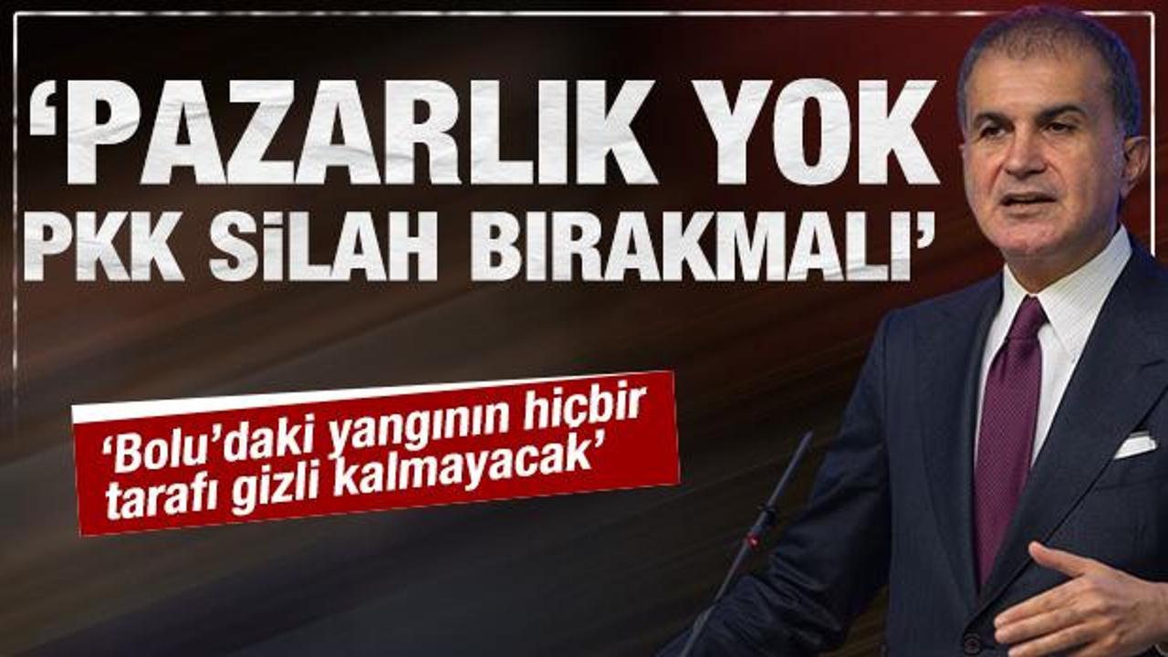 AK Parti Sözcüsü Ömer Çelik’ten önemli mesajlar!