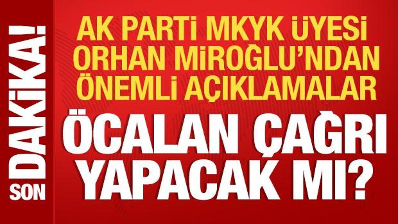 AK Partili Orhan Miroğlu Başkent Kulisi’nde