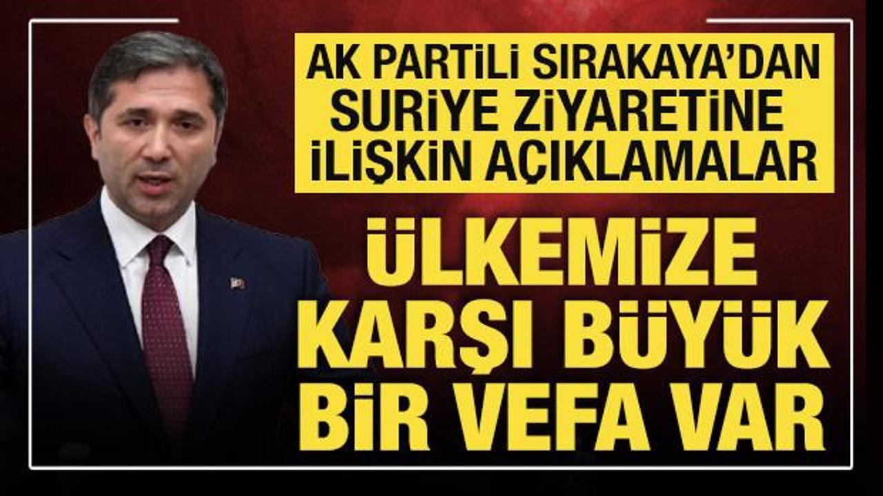 AK Partili Zafer Sırakaya’dan Başkent Kulisi’nde önemli açıklamalar