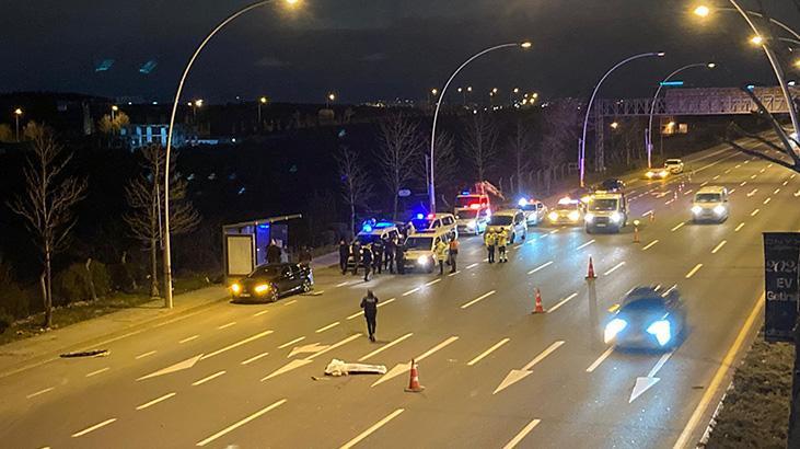 Ankara’da feci ölüm! Araçtan atladı, başka araç çarptı