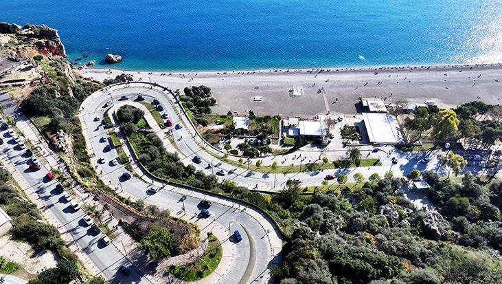 Antalya sahillerinde yoğunluk