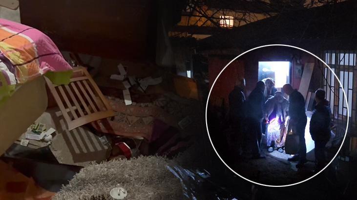 Beykoz’da uyurken odasının zemini çöktü: Daha önce 3-4 kez sel bastı
