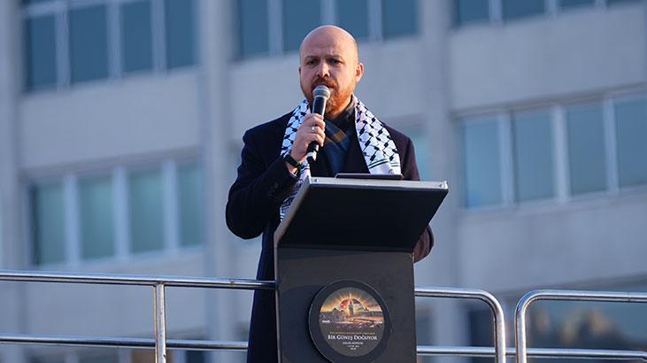 Bilal Erdoğan’dan Filistin mesajı: Ayaktayız, dipdiriyiz