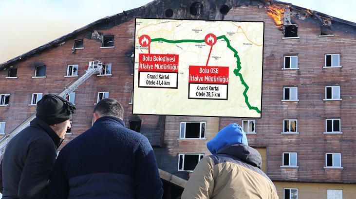 Bolu’da Kartalkaya’daki yangına ihbardan 48 dakika sonra müdahale!