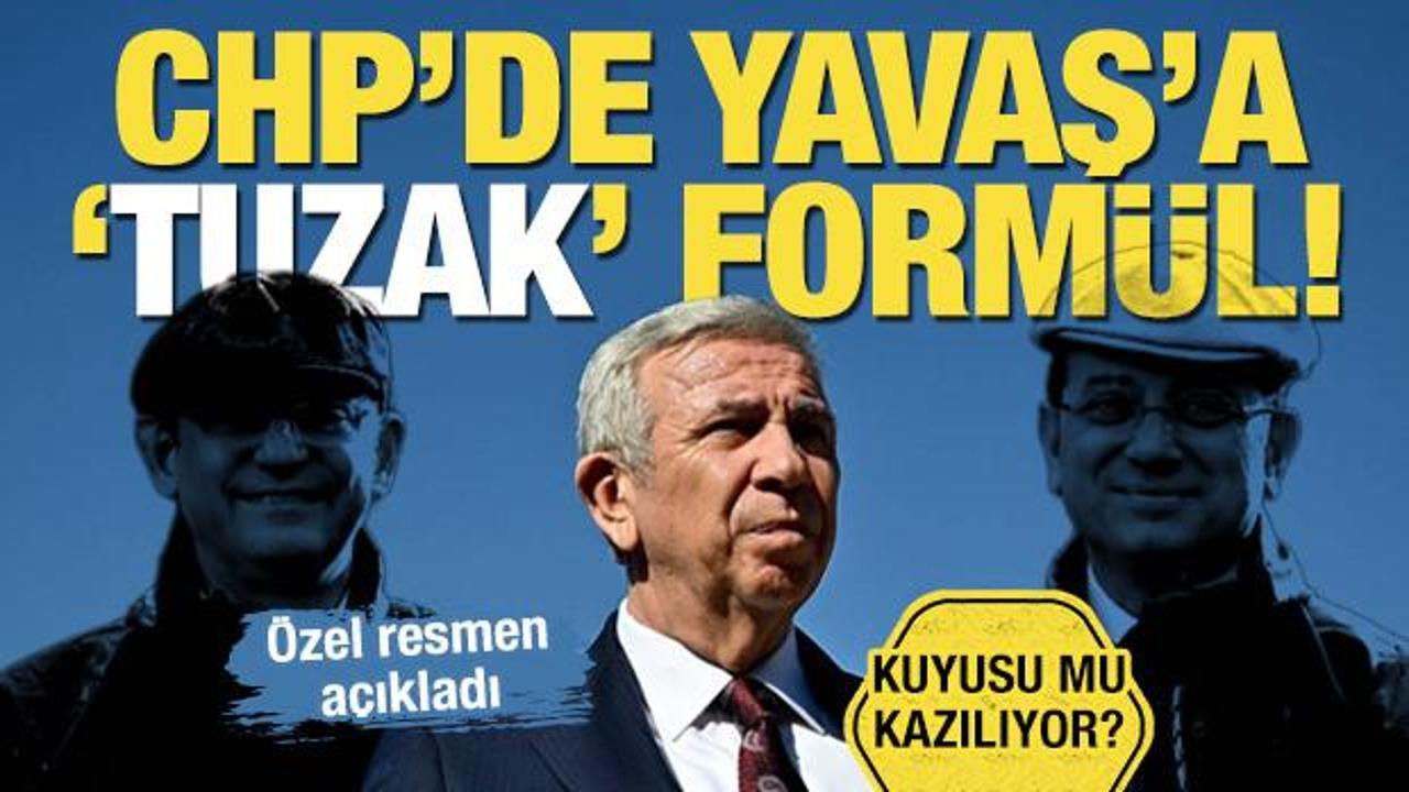 CHP’nin ‘Özel’ formülü Mansur Yavaş’a tuzak mı? İmamoğlu bastırıyor