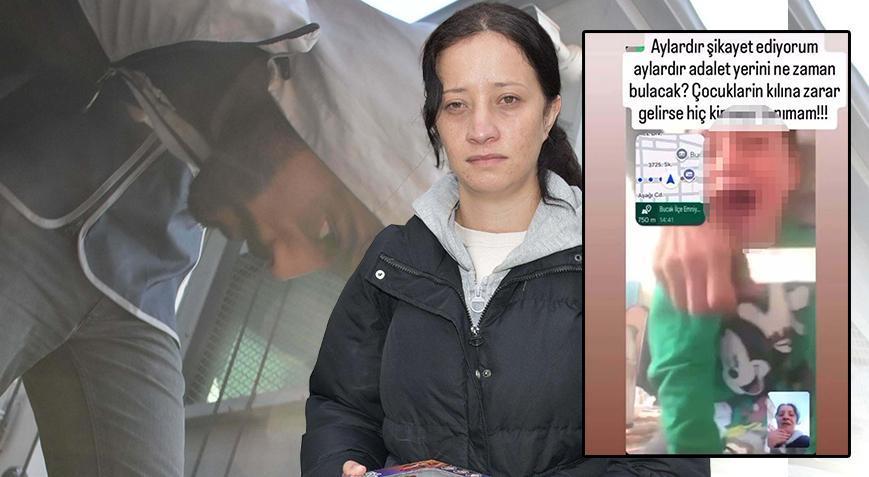 Çocuklarının boğazına bıçak dayamıştı! İlk duruşmada tahliye edildi