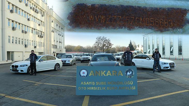 Depremde hasar gören otomobiller ile ‘change’ yapan çeteye operasyon