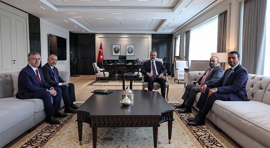 Dışişleri Bakanı Hakan Fidan, BAE’li mevkidaşı ile bir araya geldi