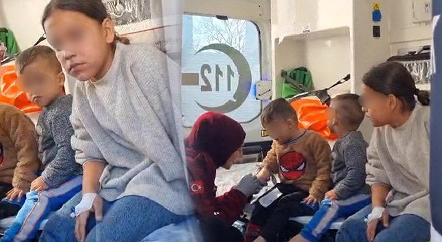 Evde çıkan yangını kontrol altına alındı: Mahsur kalan 4 çocuk kurtarıldı