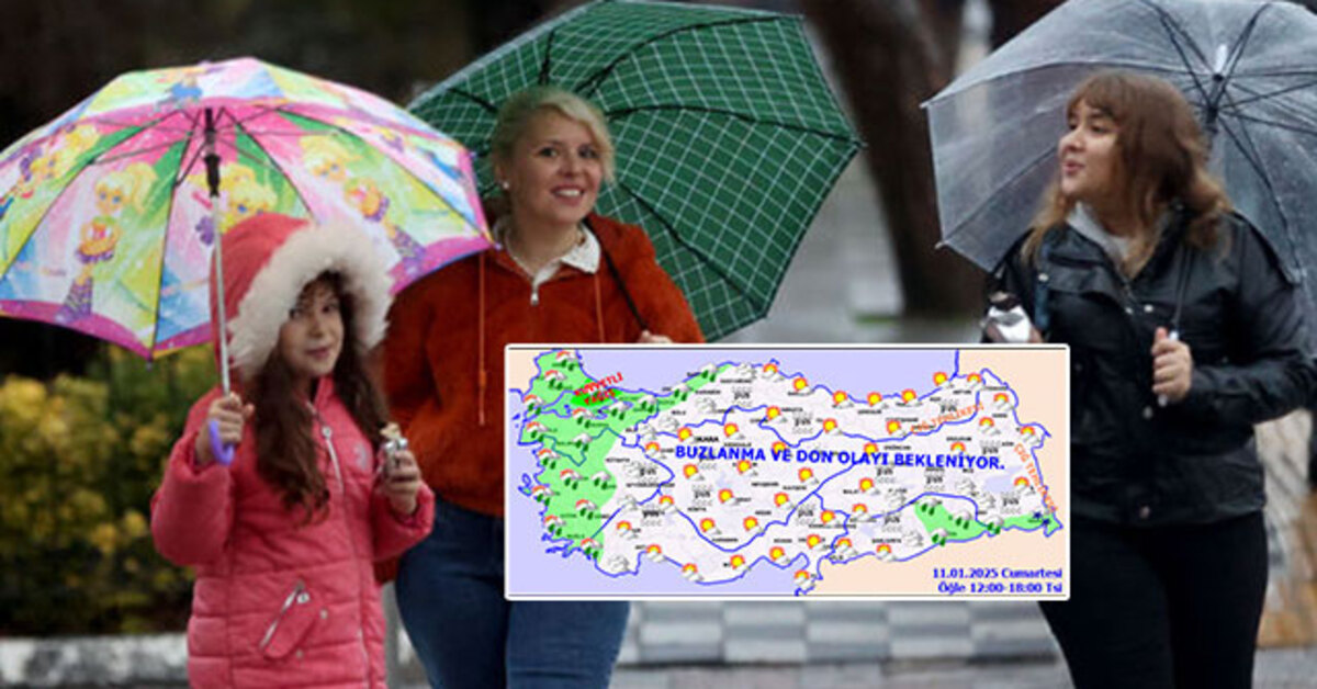 Hava durumu İstanbul: AKOM'dan İstanbul uyarısı! 11 Ocak hava durumu – HABERLER | Son dakika haberleri