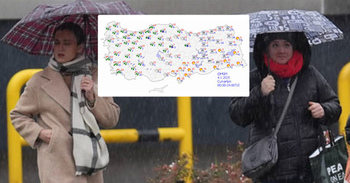Hava durumu İstanbul | Meteoroloji saat verip uyardı! 5 bölgede sağanak | Son dakika haberleri