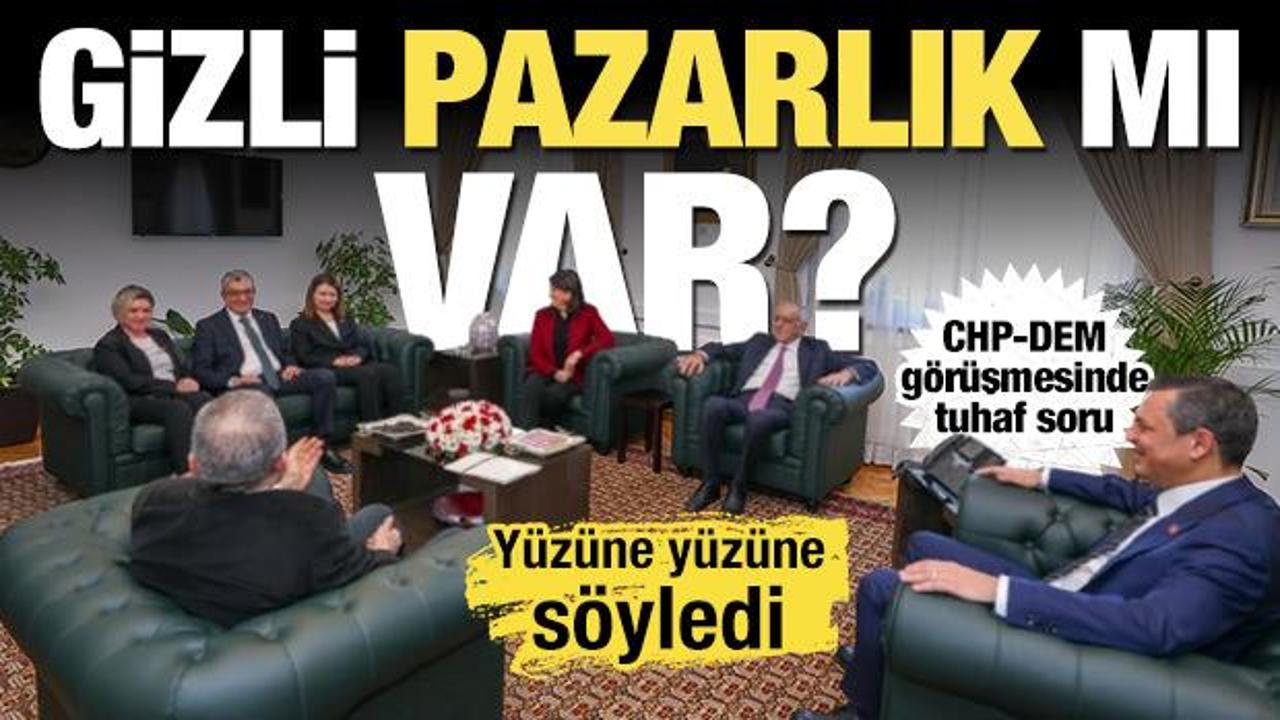 İmralı heyeti Özel’in yüzüne açık açık söylemiş… ‘Gizli pazarlık mı var?’