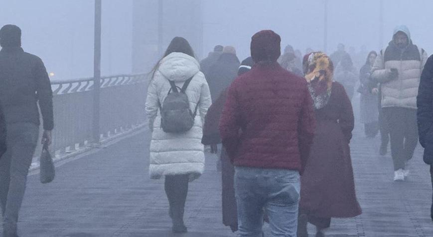 İstanbul’da göz gözü görmüyor! Görüş mesafesi düştü