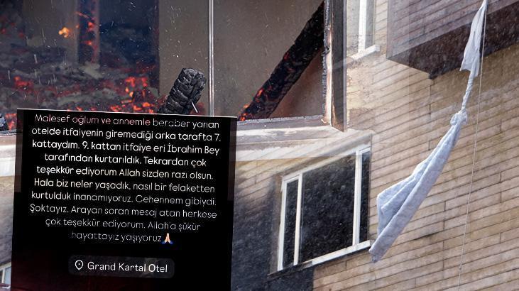 Kartalkaya’daki faciadan mucize kurtuluş: 2 aile 9. katta cehennemi yaşıyorduk, umudumu kesmiştim