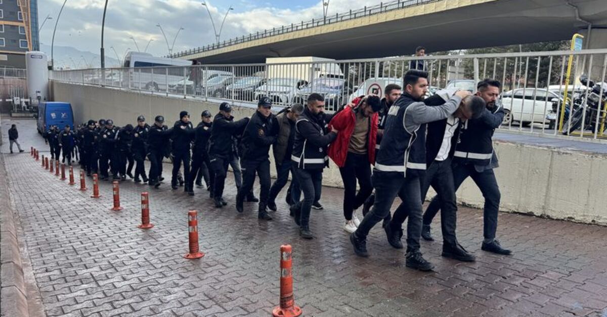 Kayseri'de "Hücre-6" operasyonunda yakalanan zanlılardan 13'ü tutuklandı – Güncel haberler