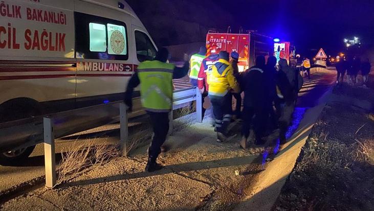 Malatya’da feci kaza: 2 ölü, 1 yaralı