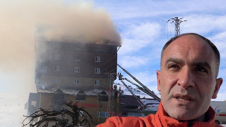 Otel personeli Kartalkaya’daki yangını anlattı: 4’üncü kattan 5’inci kata doğru alev aldı