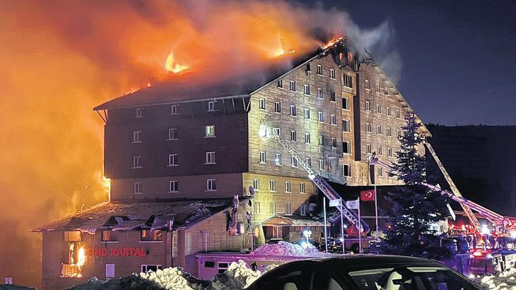 Otel yangını faciasında tutuklu sayısı 9 oldu