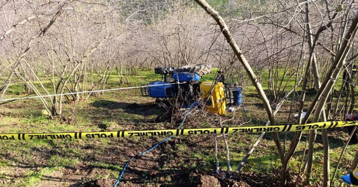 Sakarya'da devrilen traktörün sürücüsü öldü – Güncel haberler