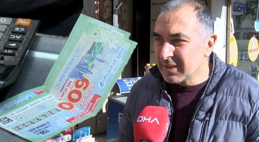 Sattığı çeyrek bilete büyük ikramiye çıktı! ‘Böyle bir şey yaşayacağımı hissediyordum’