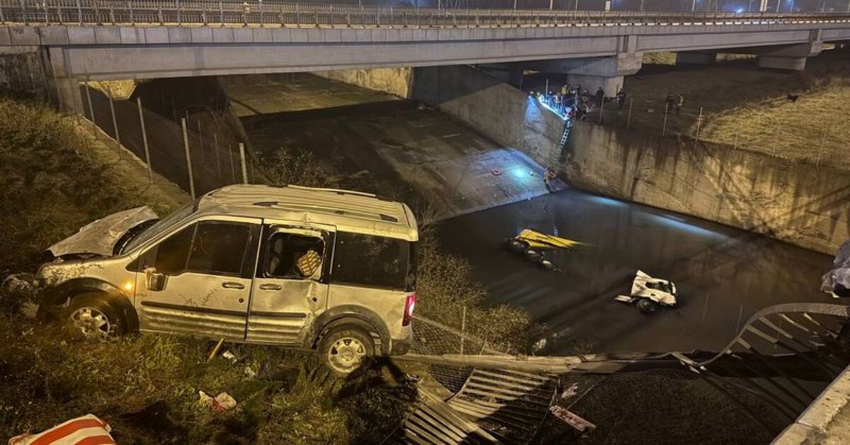 Sultangazi'de kazaya karışan kamyonun dereye düşmesi sonucu 3 kişi yaralandı – Güncel haberler | Son dakika haberleri