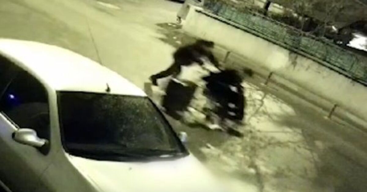 Tekerlekli sandalye çalan 2 şüpheli yakalandı; o anlar kamerada – Güncel haberler