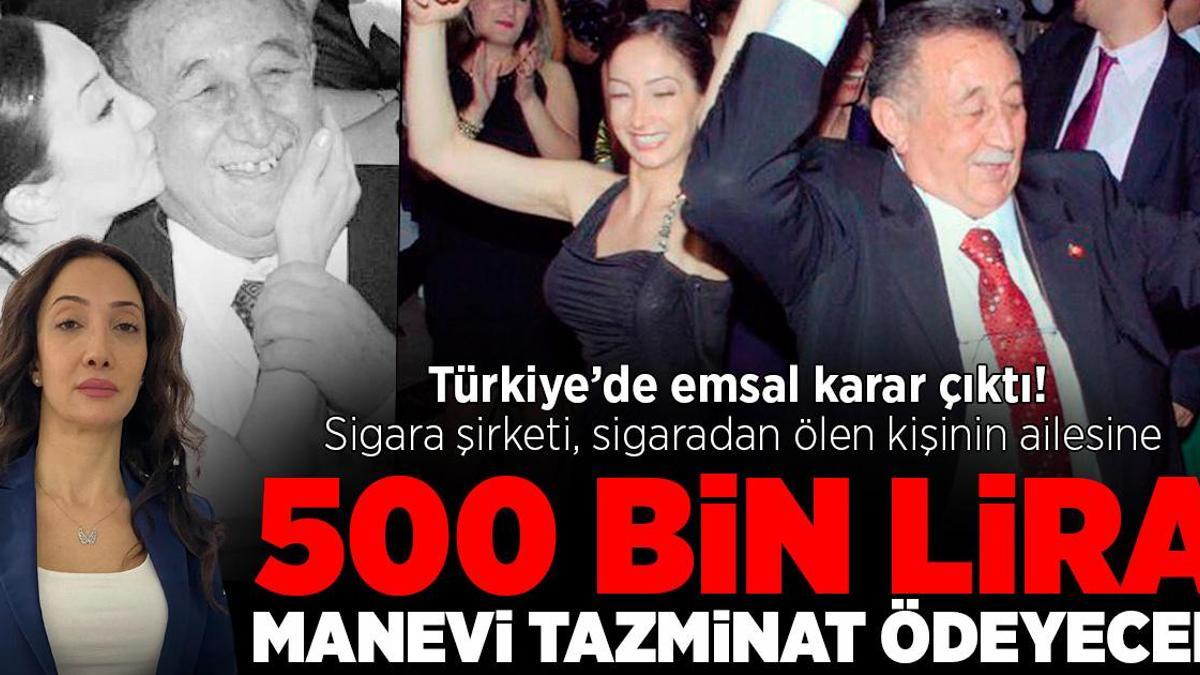Türkiye’de emsal karar! Sigara şirketi, sigaradan ölen kişinin ailesine 500 bin TL manevi tazminat ödeyecek