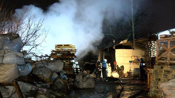 Tuzla’daki fabrika yangını söndürüldü