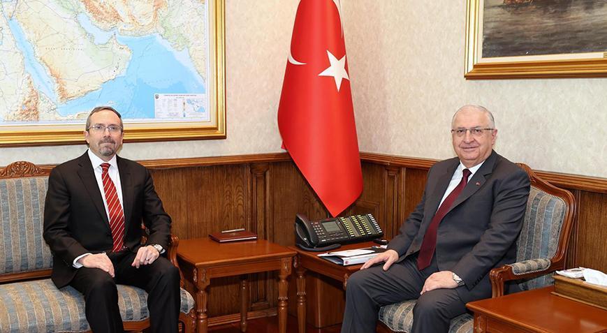 Yaşar Güler, ABD Dışişleri Müsteşar Vekili Bass’ı kabul etti