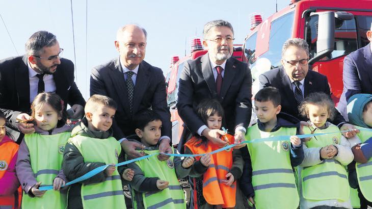 Yeşil vatan için envantere 65 arazöz ve 8 ilk müdahale aracı katıldı