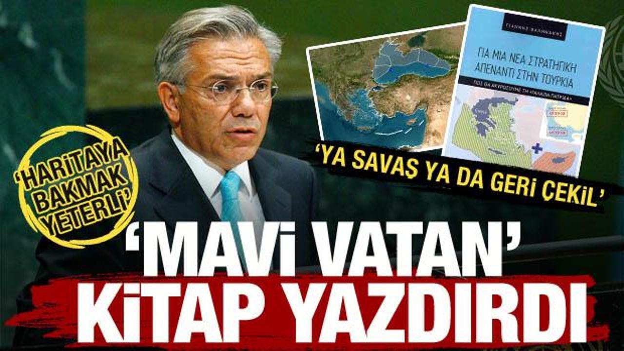 Yunanistan’dan Mavi Vatan için kitap: Ya savaş ya da geri çekil!
