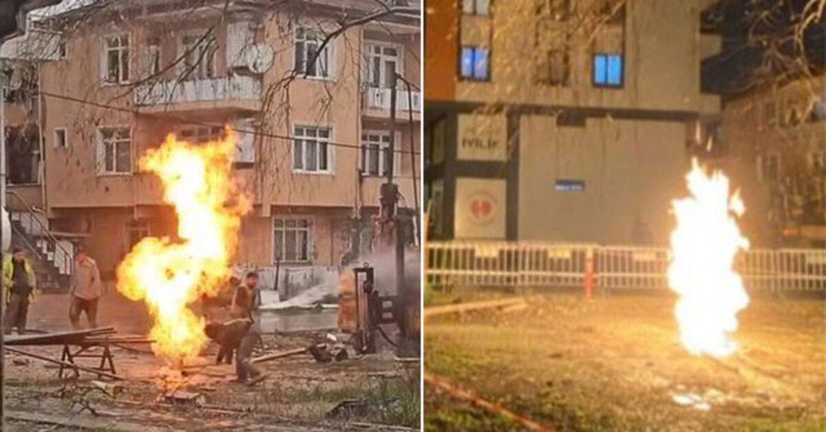 AFAD başında bekliyor! Metro inşaatında çıktı! Yanmaya devam ediyor! | Son dakika haberleri