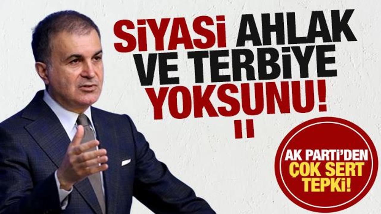 AK Parti’den Özgür Özel’e tepki: Ahlak ve terbiye yoksunu