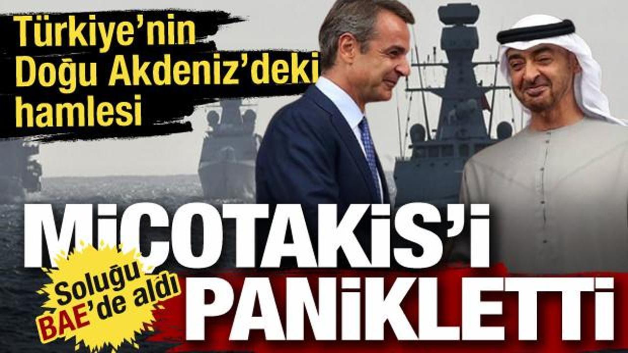 Akdeniz’deki Türk varlığına karşı yeni hamle! Yunanistan-BAE görüşmesinde konu Türkiye