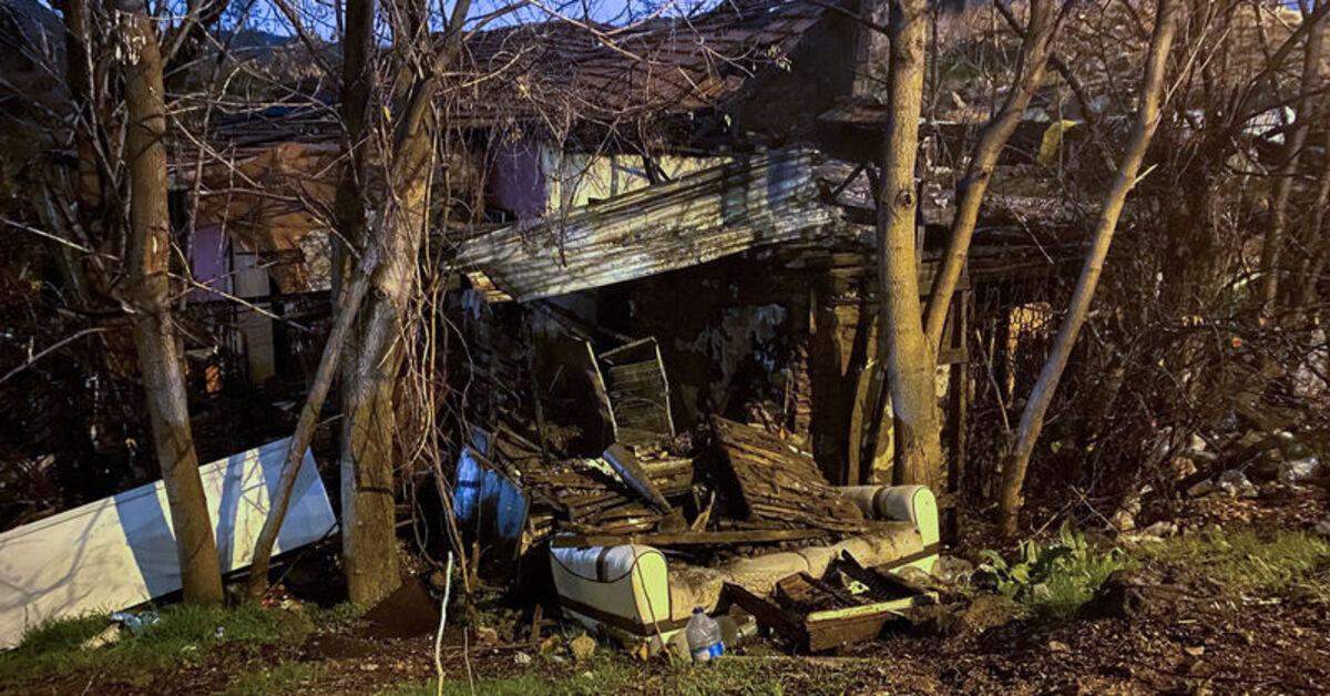 Ankara'da gecekondu yangınında yaşlı kadın öldü | Son dakika haberleri