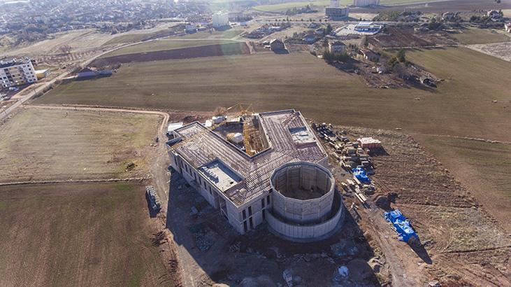 Bahçeli’nin hibe ettiği arsaya yapılan külliyenin yüzde 60’ı tamamlandı