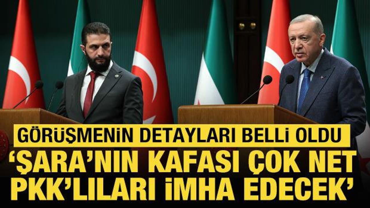Bakan Fidan: Şara’nın kafası çok net! PKK’lıları imha edecek