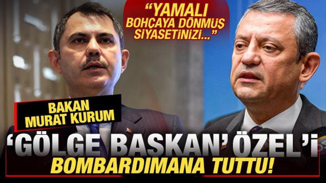 Bakan Kurum’dan, ‘Gölge Başkan’ Özgür Özel’e bombardıman: Yamalı bohçaya dönmüş…