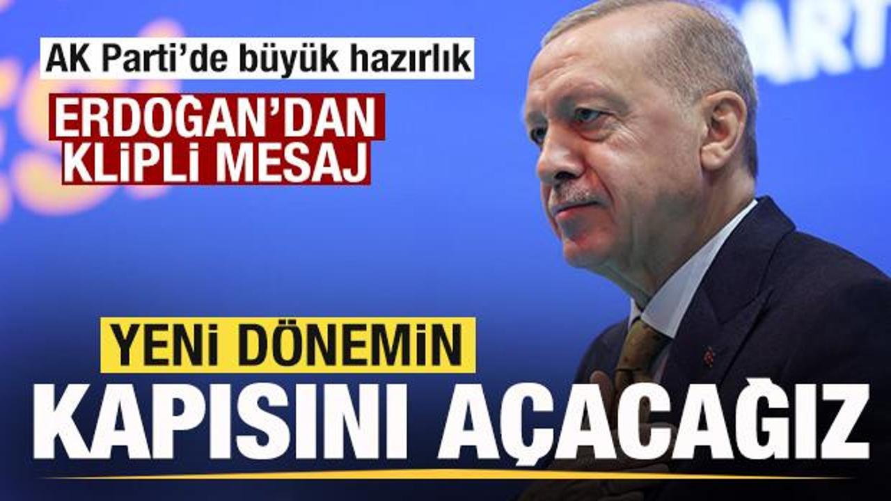 Başkan Erdoğan’dan son dakika mesajı: Yeni dönemin kapısını açacağız